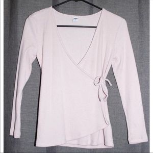 Old Navy Wrap Long Sleeve Top